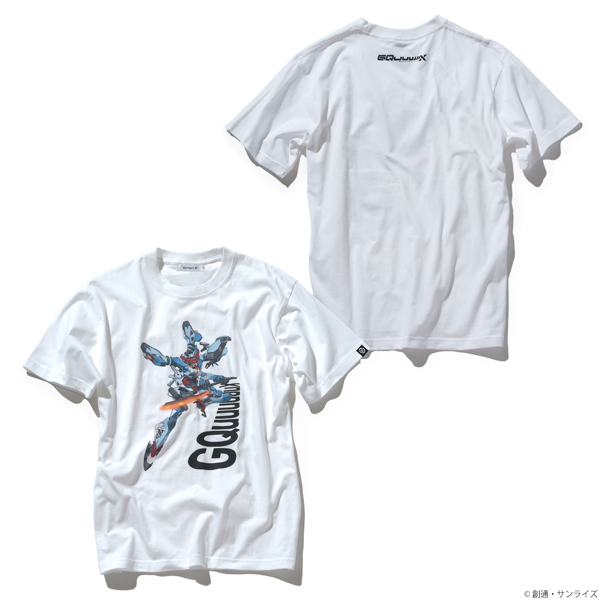 STRICT-G『機動戦士Gundam GQuuuuuuX』MS柄Tシャツ GQuuuuuuX