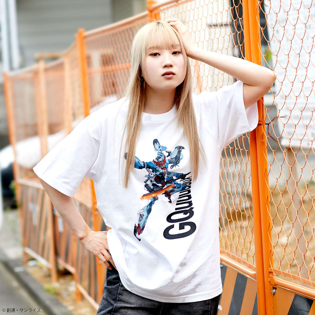 STRICT-G『機動戦士Gundam GQuuuuuuX』MS柄Tシャツ GQuuuuuuX