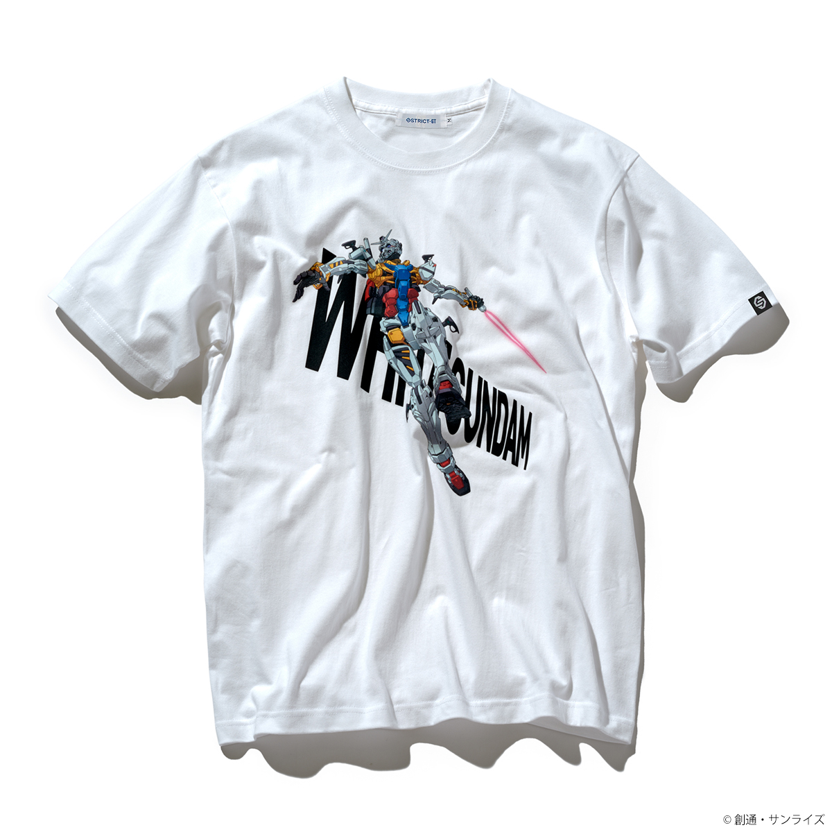 STRICT-G『機動戦士Gundam GQuuuuuuX』MS柄Tシャツ WHITE GUNDAM