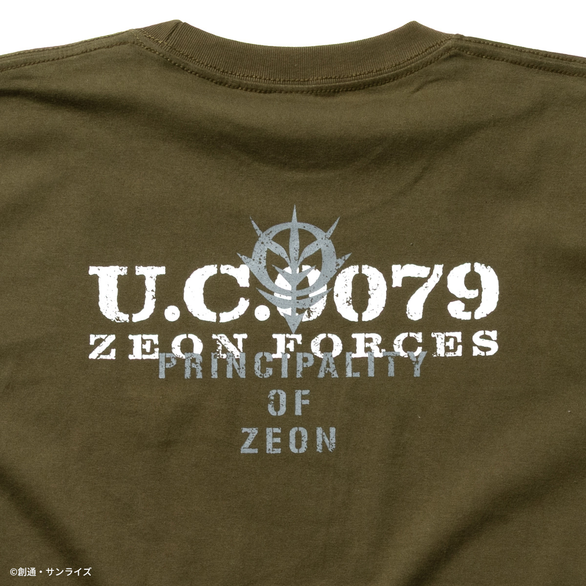 STRICT-G.ARMS『機動戦士ガンダム』ワッペン付Tシャツ ZEON FORCESワンポイント