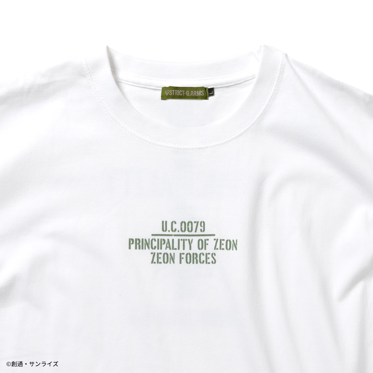 STRICT-G.ARMS『機動戦士ガンダム』ワッペン付Tシャツ ZEON FORCESライン
