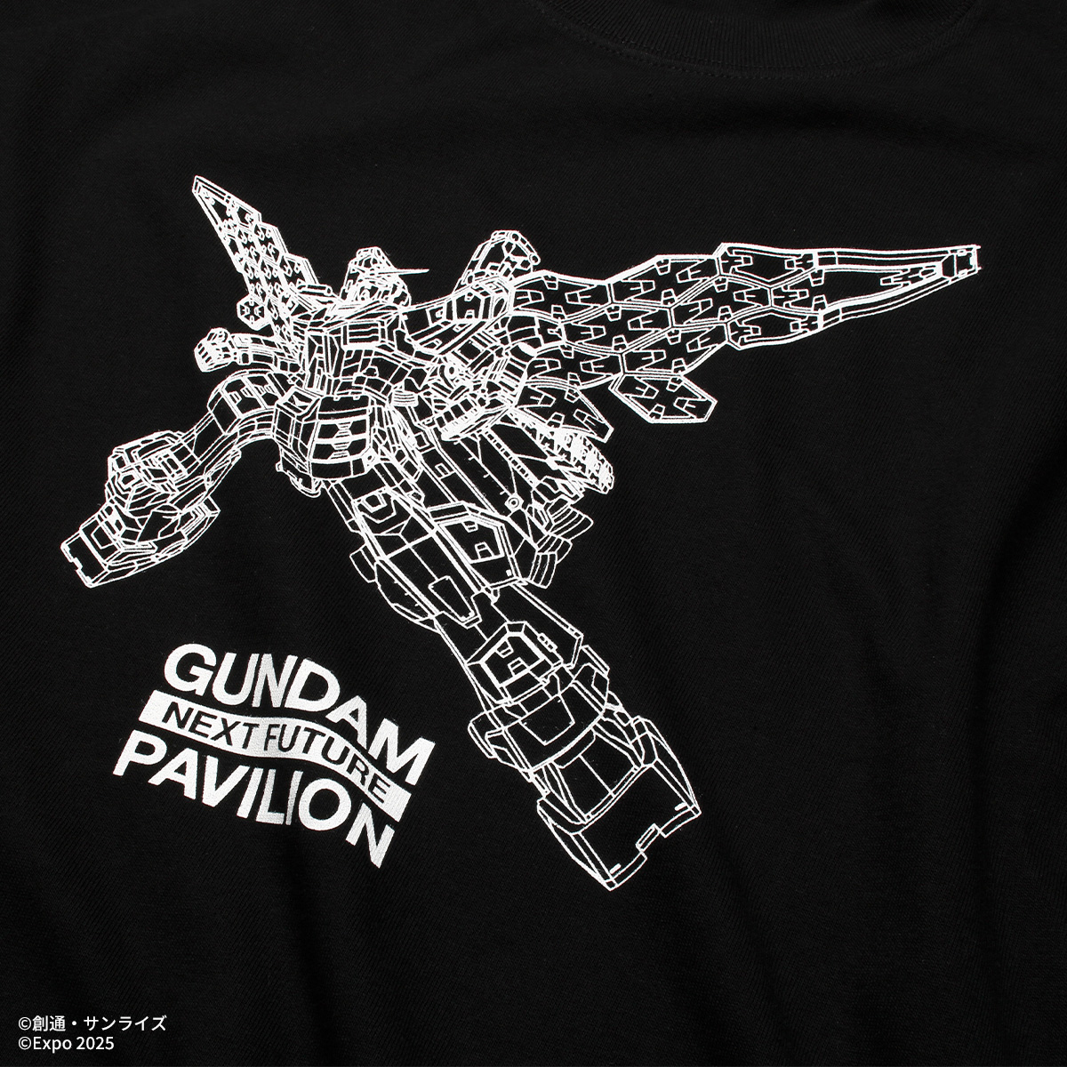 STRICT-G『GUNDAM NEXT FUTURE PAVILION』Tシャツ RX-78F00/Eガンダム グラスフェザー装備
