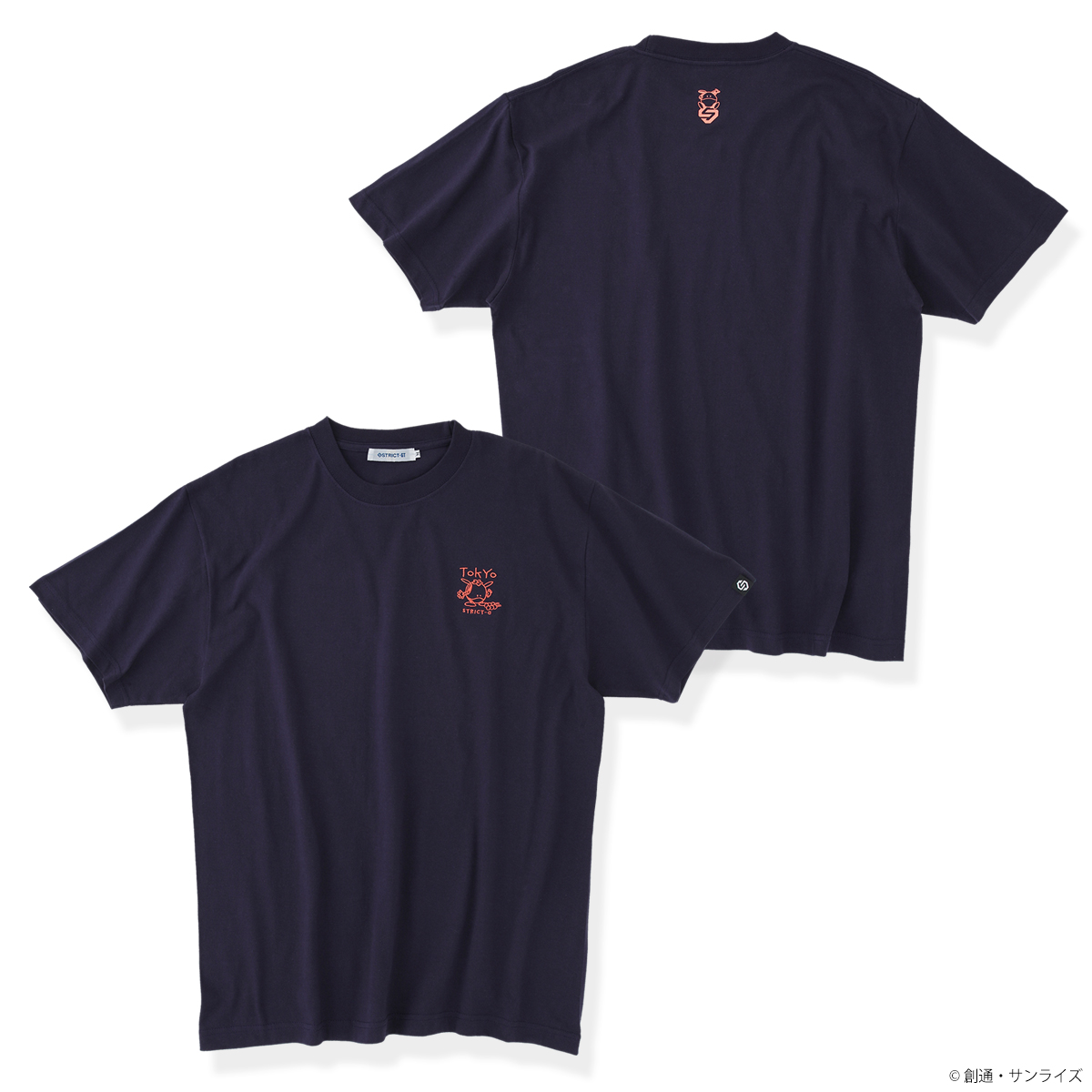 STRICT-G『機動戦士ガンダム』ご当地ハロ刺繍Tシャツ