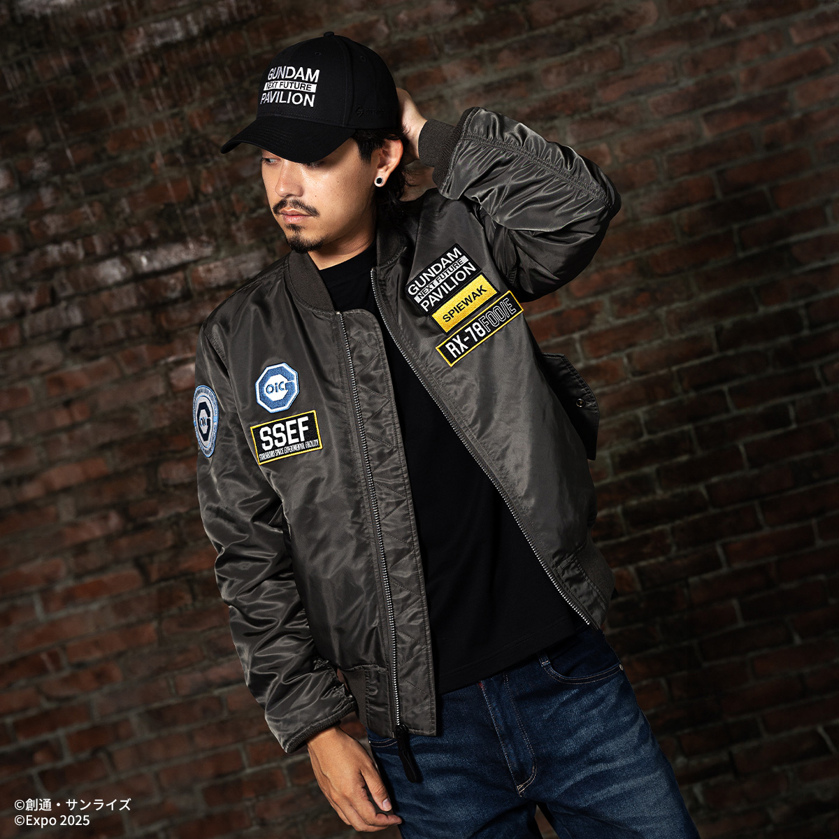 STRICT-G SPIEWAK『GUNDAM NEXT FUTURE PAVILION』L-2ジャケット ガンダム像モデル
