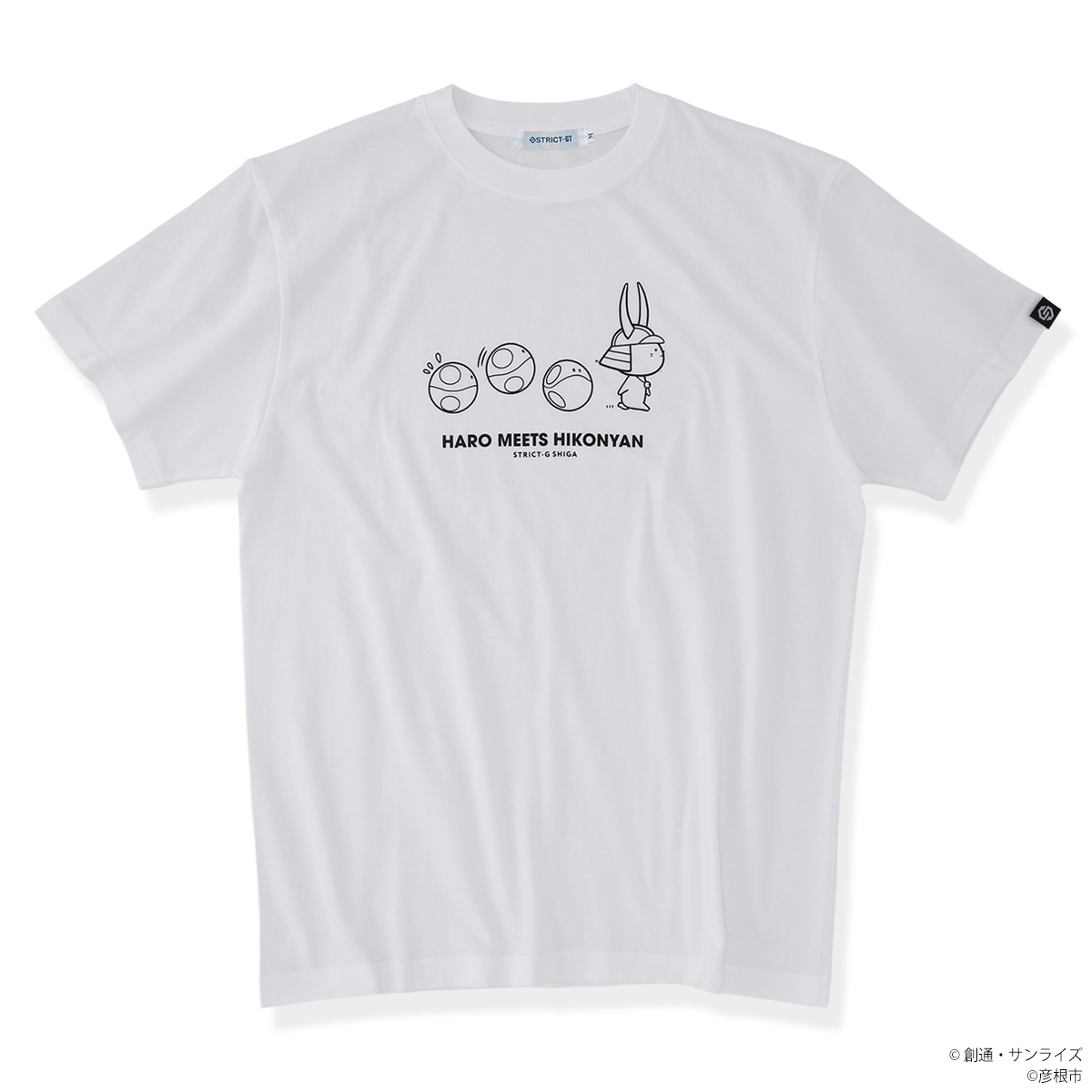 STRICT-G『機動戦士ガンダム』ハロ×ひこにゃん Tシャツ