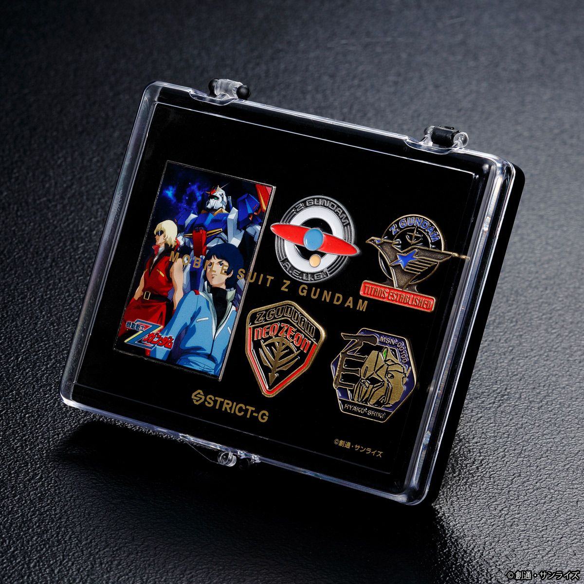 放映開始から40周年『機動戦士Zガンダム』コレクタブルピンズセットが登場!