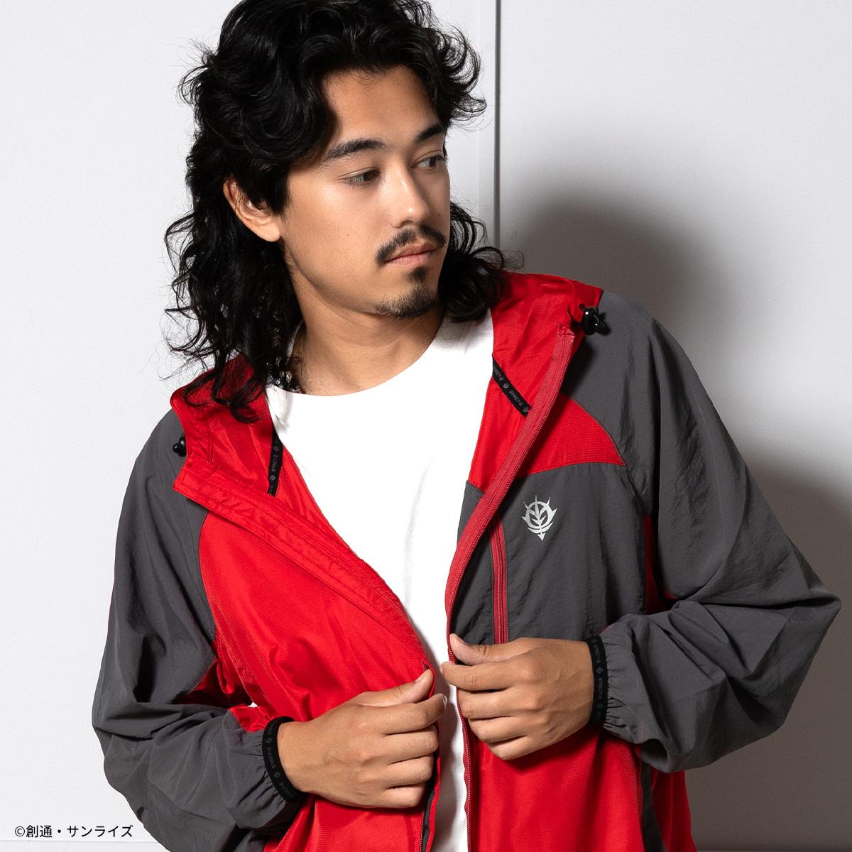 STRICT-G『機動戦士Gundam GQuuuuuuX』ウインドブレーカー RedGundam