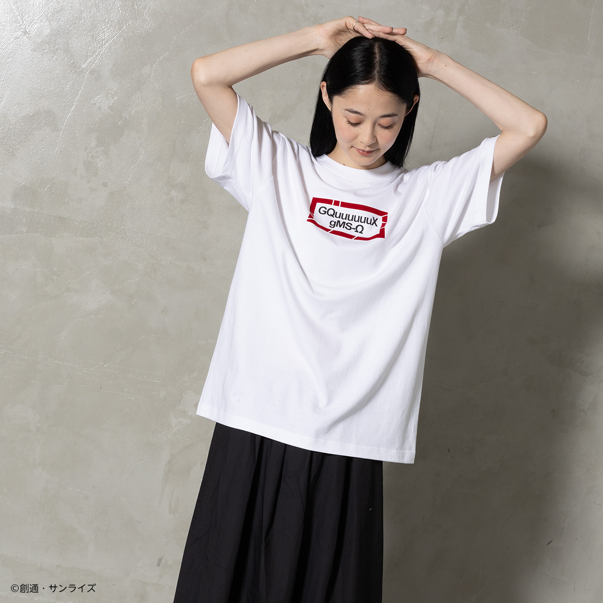 STRICT-G『機動戦士Gundam GQuuuuuuX』Tシャツ GQuuuuuuX gMS-Ω