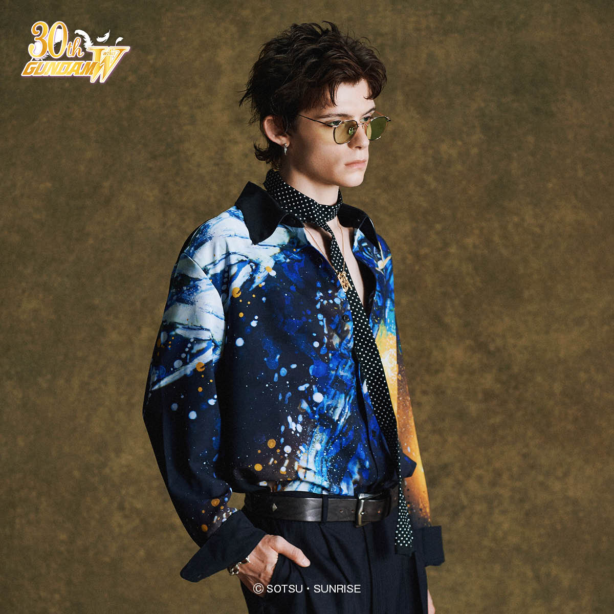 STRICT-G glamb『新機動戦記ガンダムW EW』ウイングガンダムゼロ シャツ(Wing Gundam Zero Shirt)