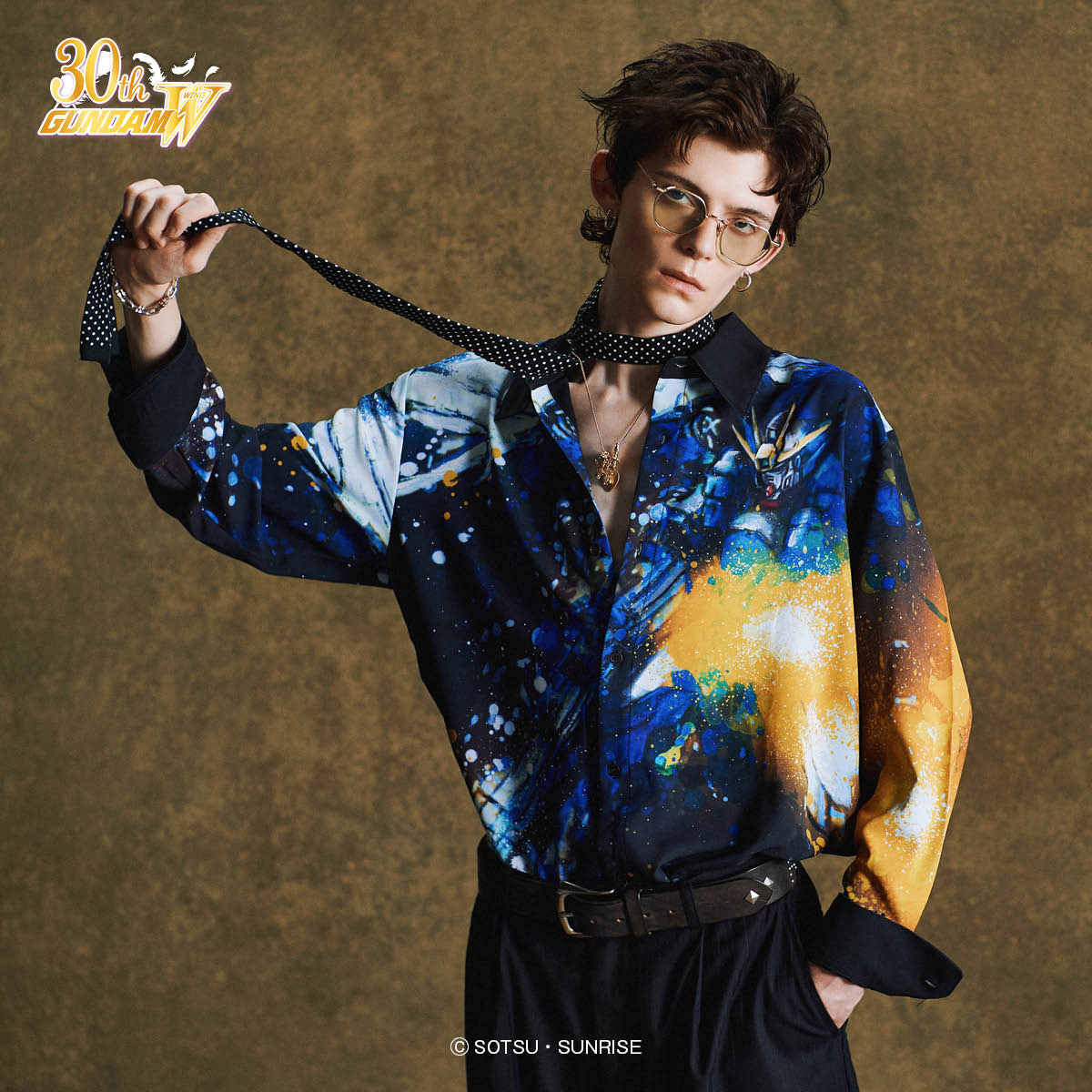 STRICT-G glamb『新機動戦記ガンダムW EW』ウイングガンダムゼロ シャツ(Wing Gundam Zero Shirt)