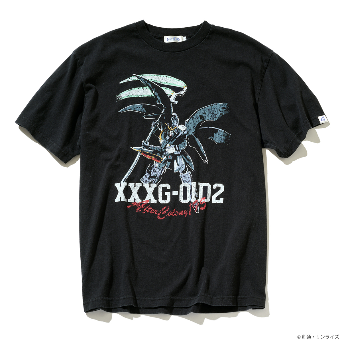 STRICT-G.Fab『新機動戦記ガンダムW』ユーズドスタイル Tシャツ ガンダムデスサイズヘル
