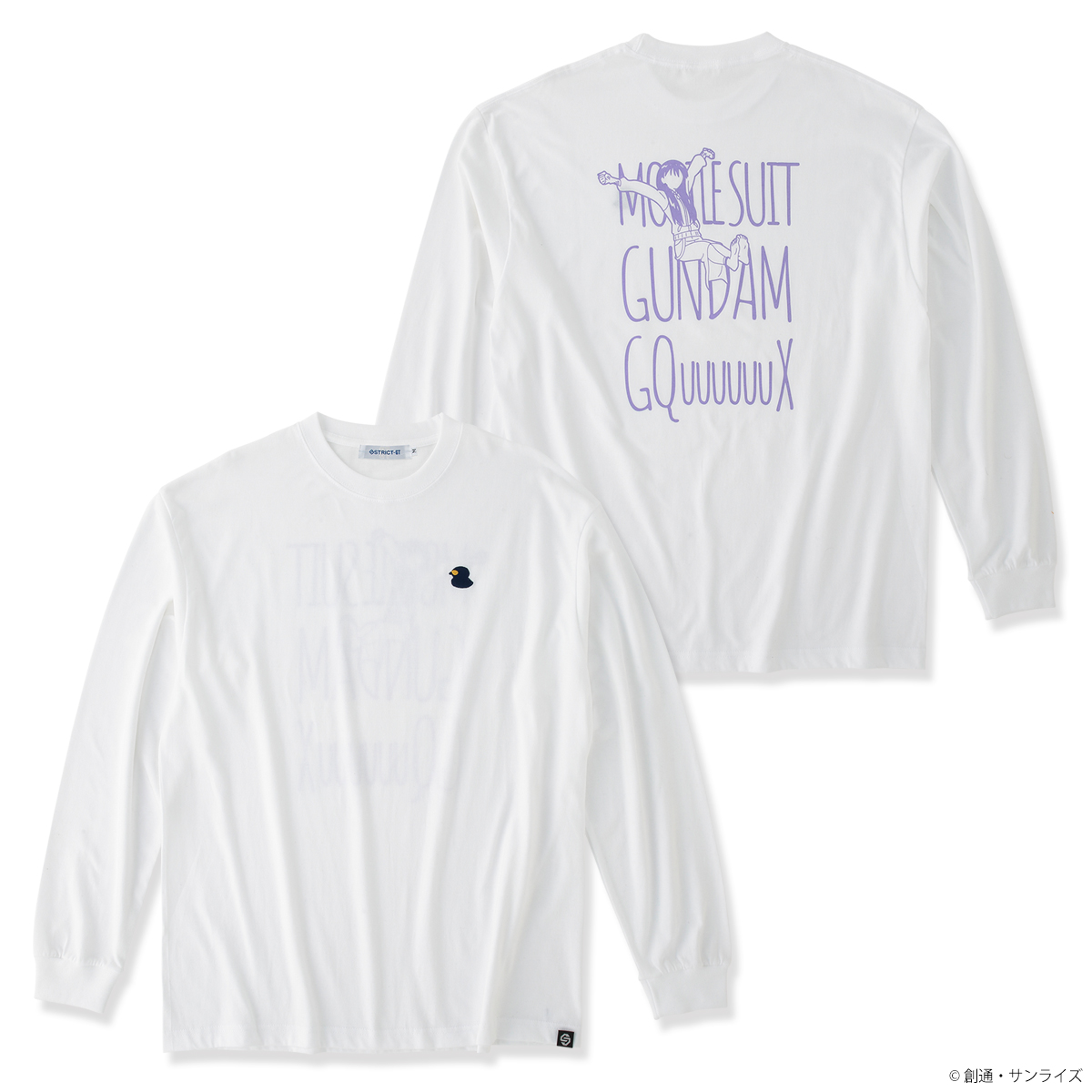 STRICT-G『機動戦士Gundam GQuuuuuuX』エンディング 長袖Tシャツ ニャアン