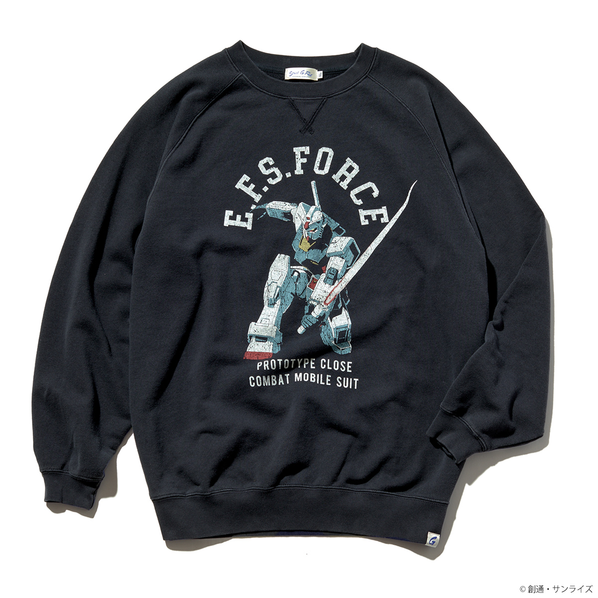 STRICT-G.Fab『機動戦士ガンダム』ユーズドスタイル スウェットシャツ ガンダム