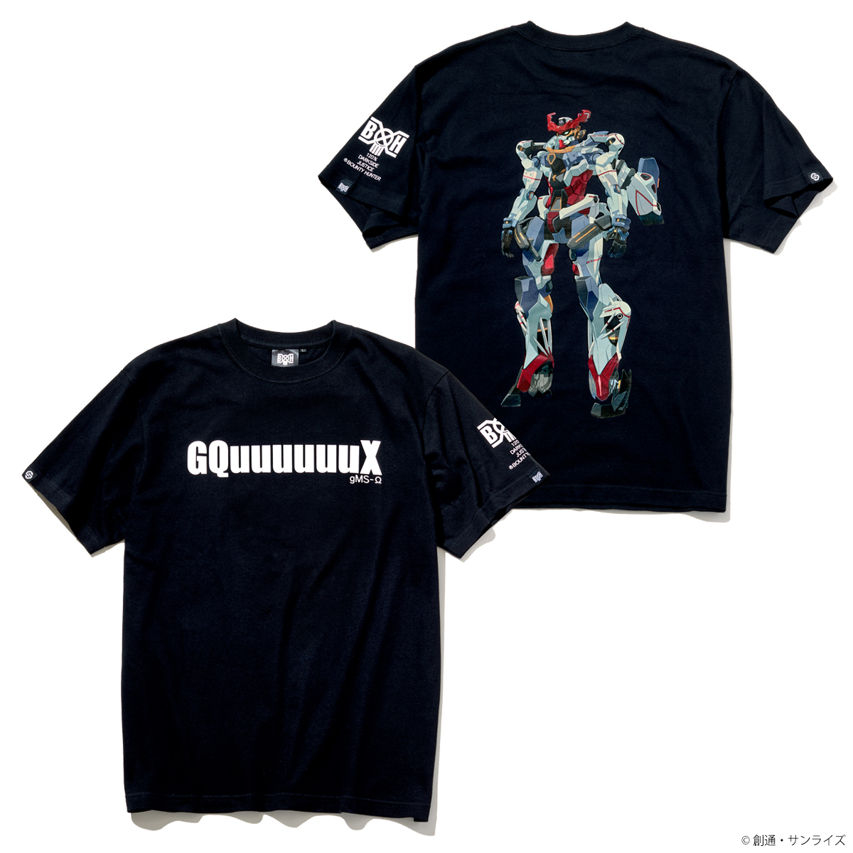 STRICT-G BOUNTY HUNTER『機動戦士Gundam GQuuuuuuX』Tシャツ GQuuuuuuX