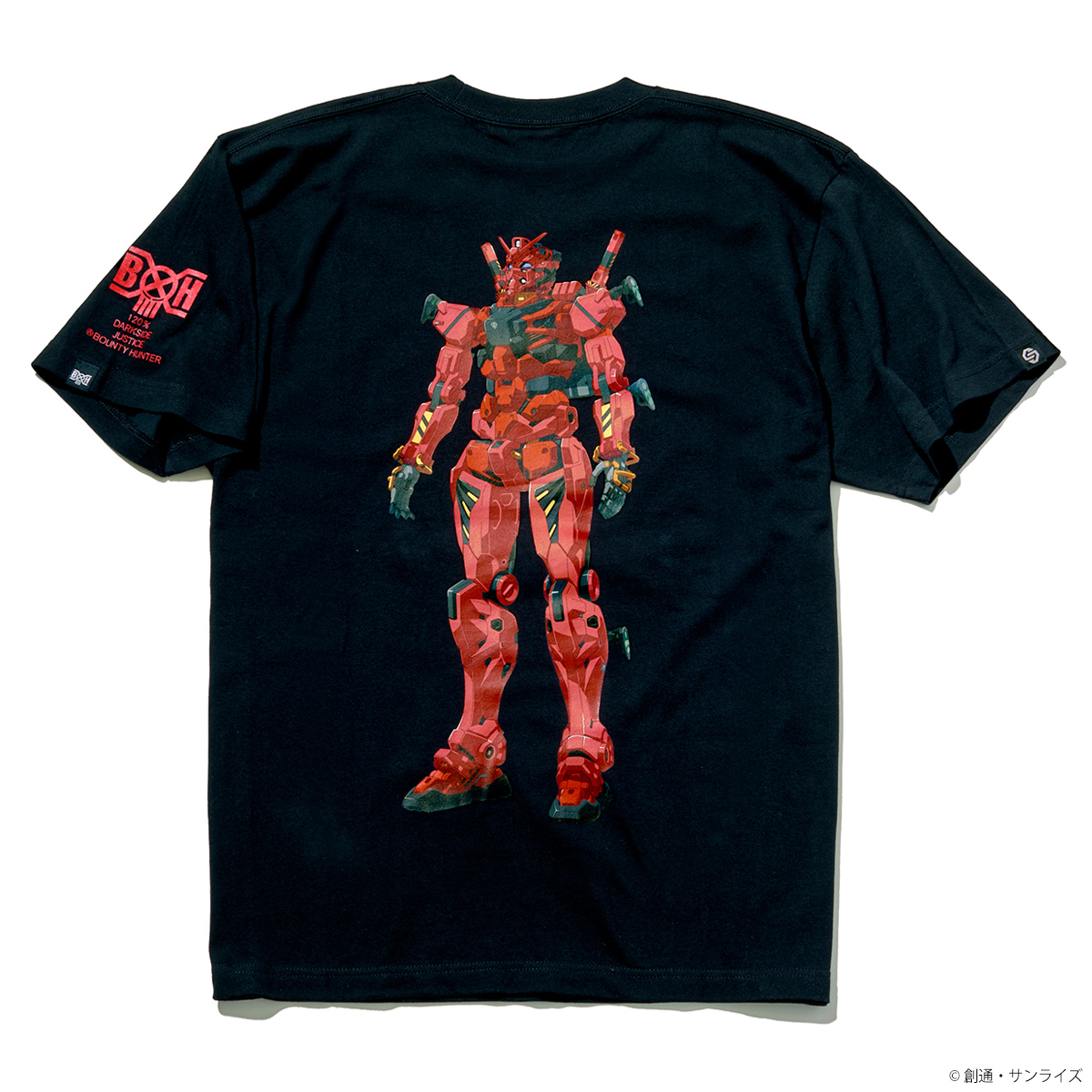 STRICT-G BOUNTY HUNTER『機動戦士Gundam GQuuuuuuX』Tシャツ 赤いガンダム