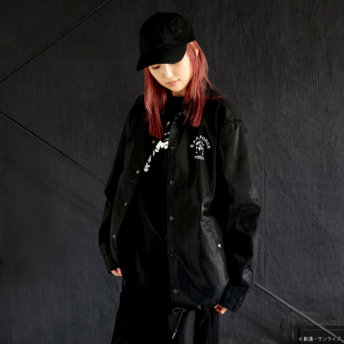 STRICT-G NEW YARK『機動戦士ガンダム』T/Cコーチジャケット E.F.S.FORCE