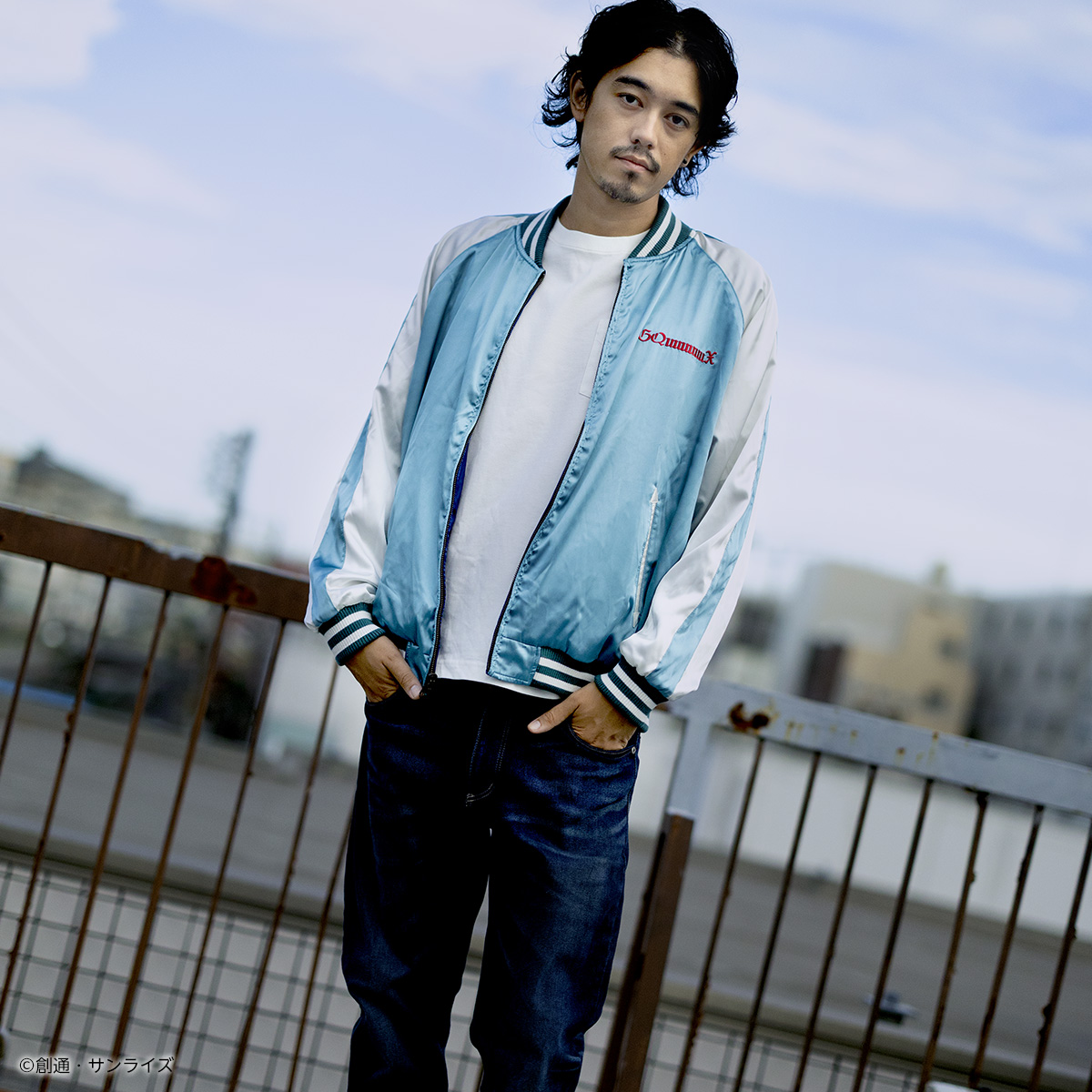 STRICT-G『機動戦士Gundam GQuuuuuuX』スカジャン GQuuuuuuX