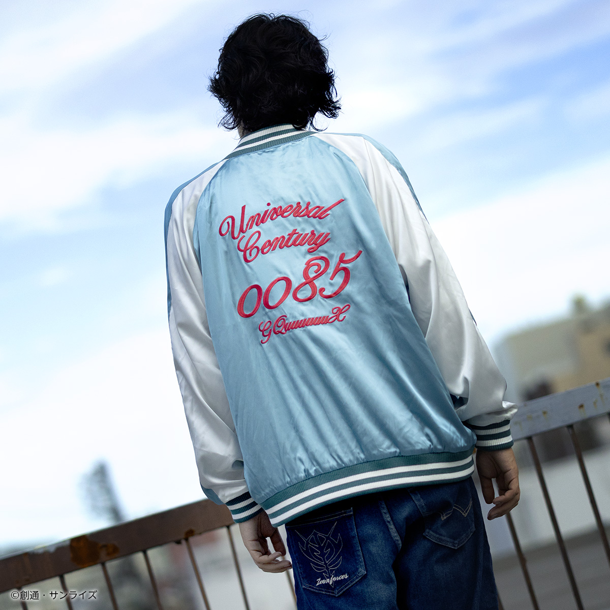 STRICT-G『機動戦士Gundam GQuuuuuuX』スカジャン GQuuuuuuX