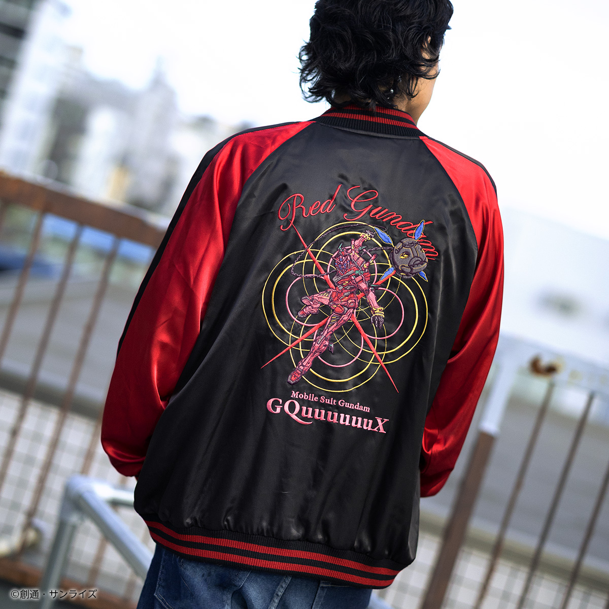 STRICT-G『機動戦士Gundam GQuuuuuuX』スカジャン RedGundam