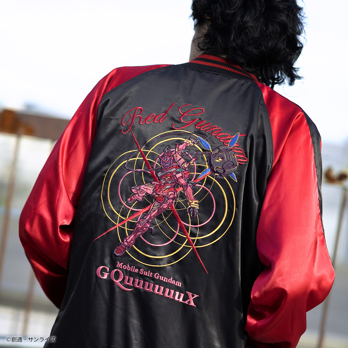 STRICT-G『機動戦士Gundam GQuuuuuuX』スカジャン RedGundam