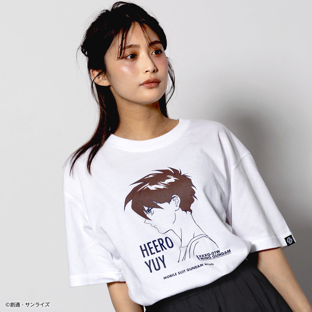 STRICT-G『新機動戦記ガンダムW』Tシャツ ヒイロ・ユイ横顔