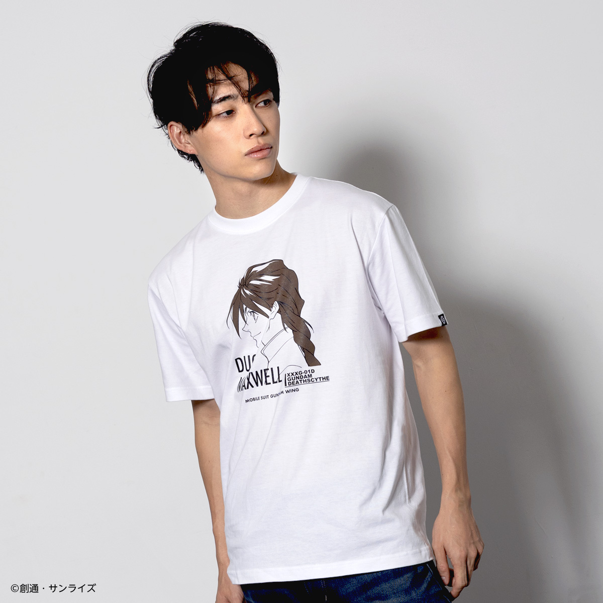 STRICT-G『新機動戦記ガンダムW』Tシャツ デュオ・マックスウェル横顔