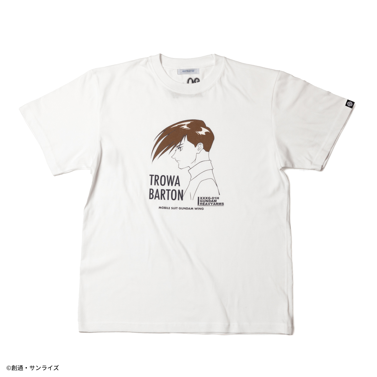STRICT-G『新機動戦記ガンダムW』Tシャツ トロワ・バートン横顔
