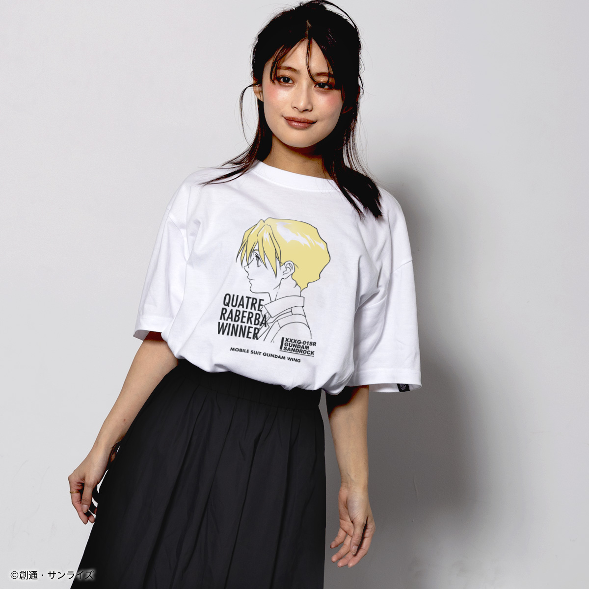 STRICT-G『新機動戦記ガンダムW』Tシャツ カトル・ラバーバ・ウィナー横顔