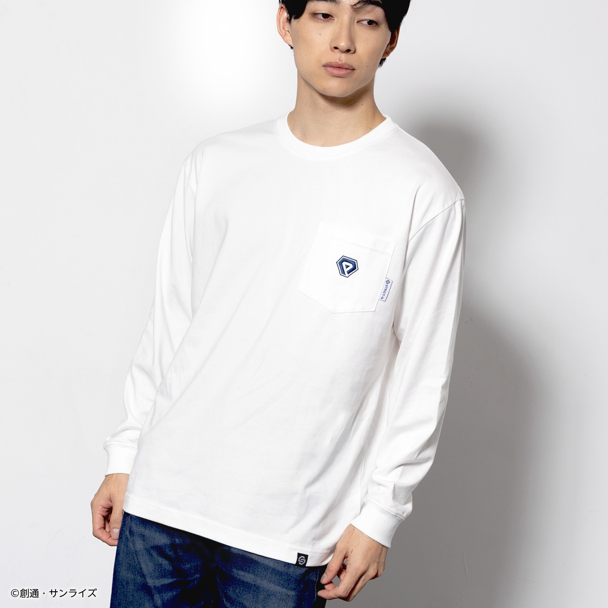 STRICT-G BASIC『新機動戦記ガンダムW Endless Waltz』ポケット付きロングTシャツ プリベンターロゴ