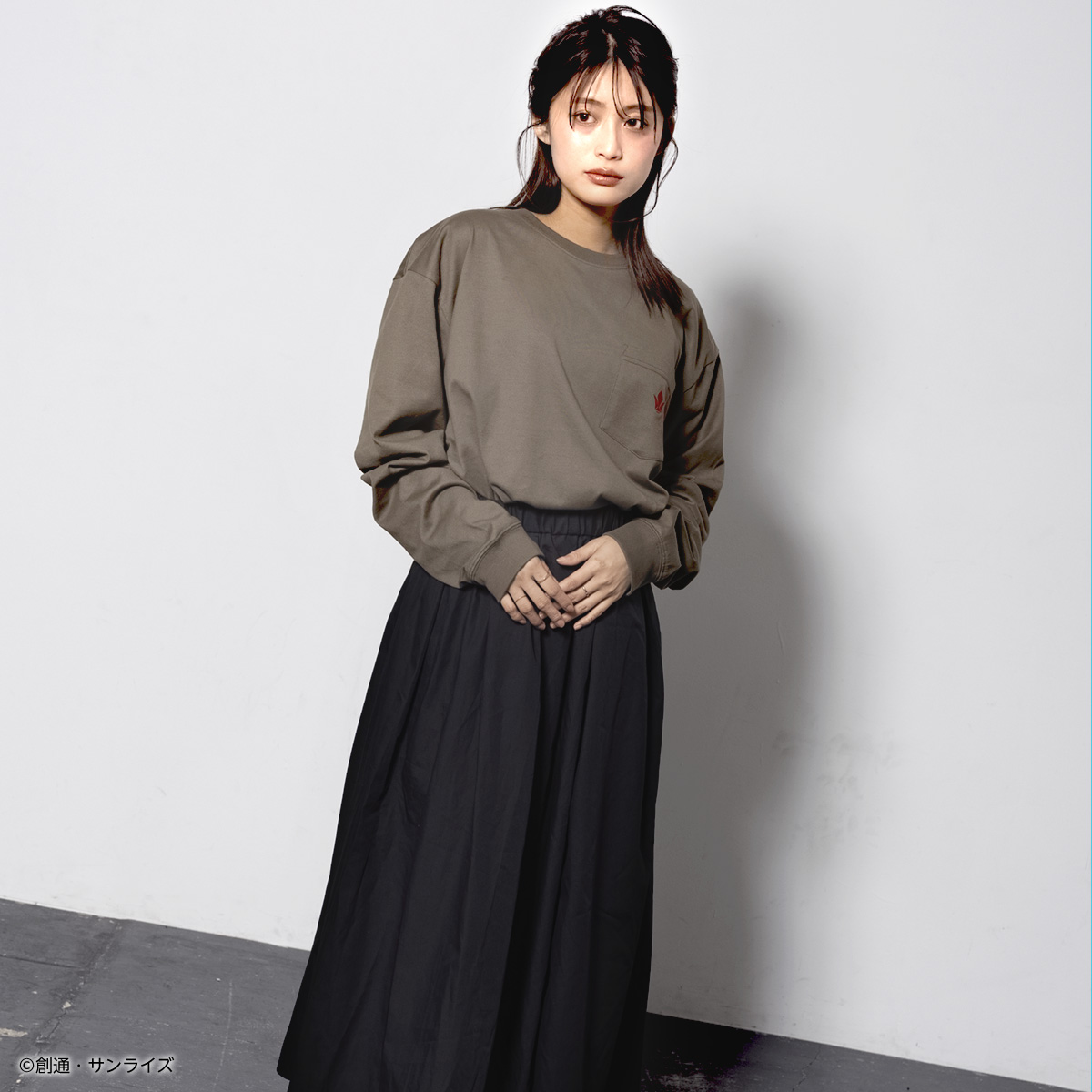 STRICT-G BASIC『機動戦士ガンダム 鉄血のオルフェンズ』ポケット付きロングTシャツ 鉄火団ロゴ