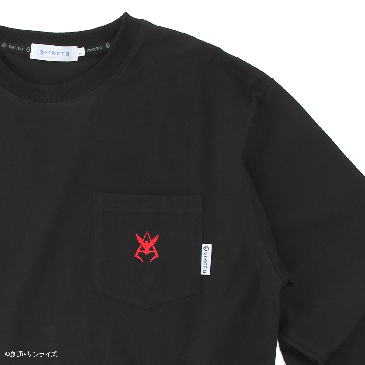 STRICT-G BASIC『機動戦士ガンダム』ポケット付きロングTシャツ シャアマーク