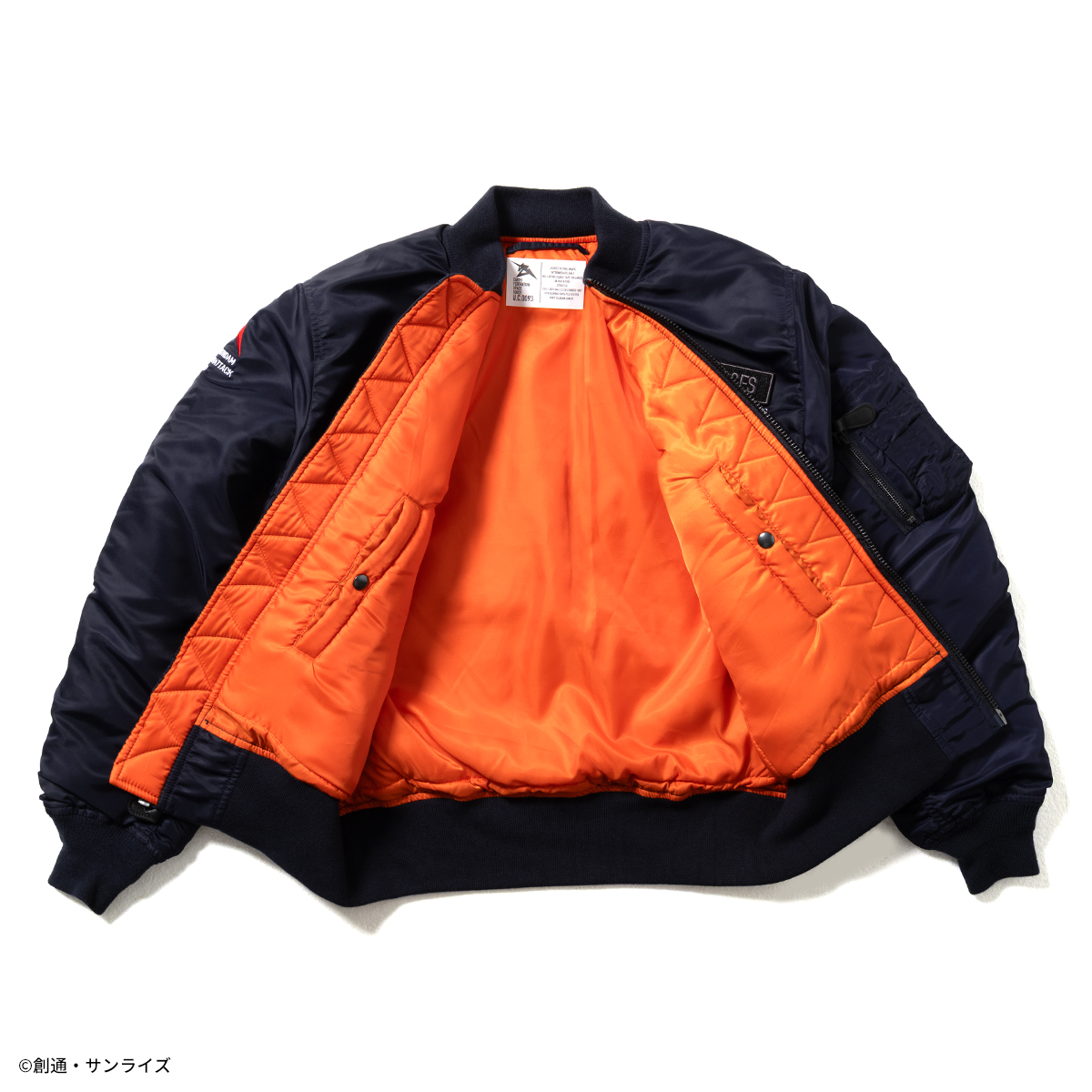 STRICT-G.ARMS『機動戦士ガンダム 逆襲のシャア』MA-1ジャケット AMURO RAY