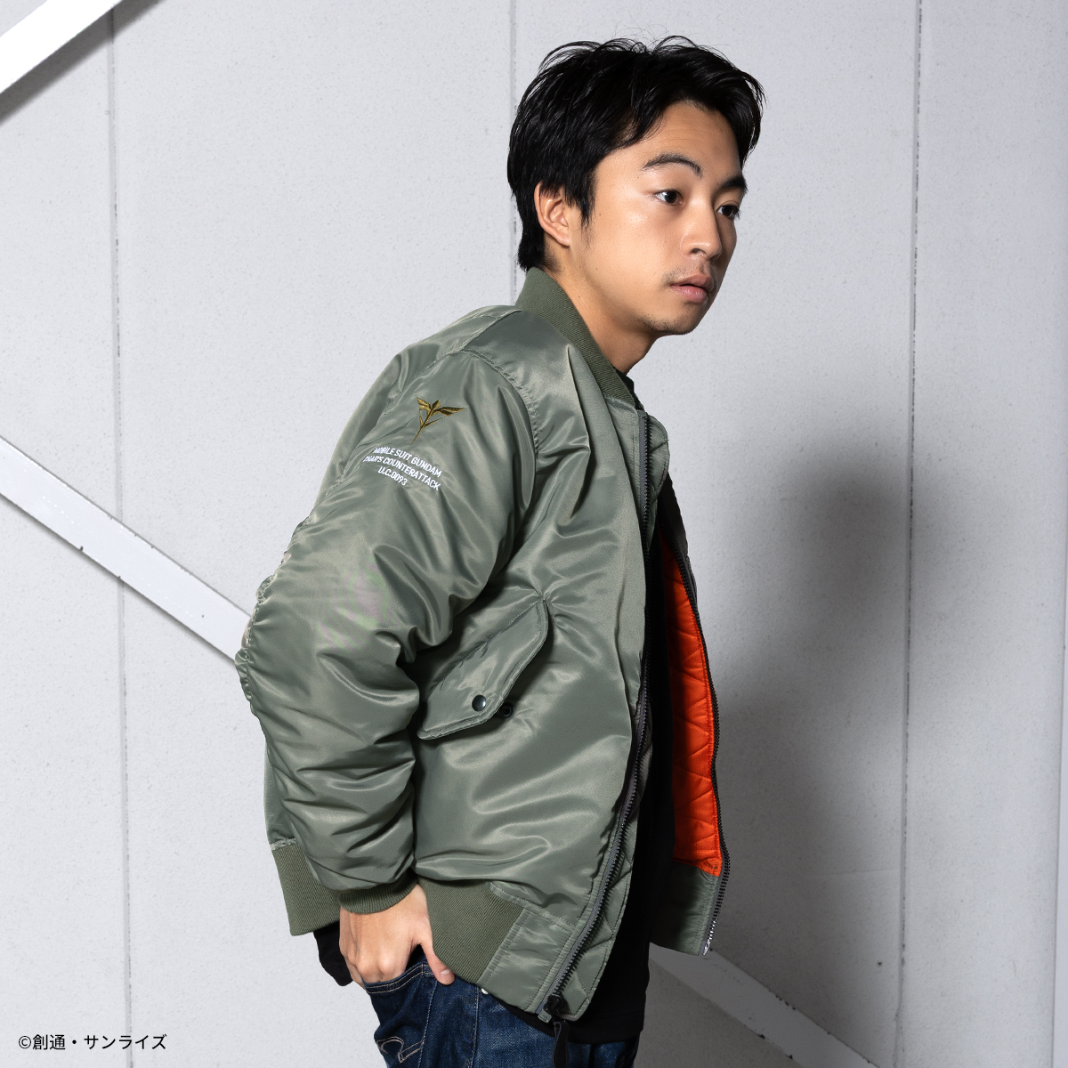 STRICT-G.ARMS『機動戦士ガンダム 逆襲のシャア』MA-1ジャケット NEO ZEON