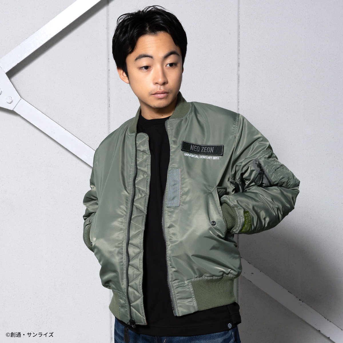 STRICT-G.ARMS『機動戦士ガンダム 逆襲のシャア』MA-1ジャケット NEO ZEON