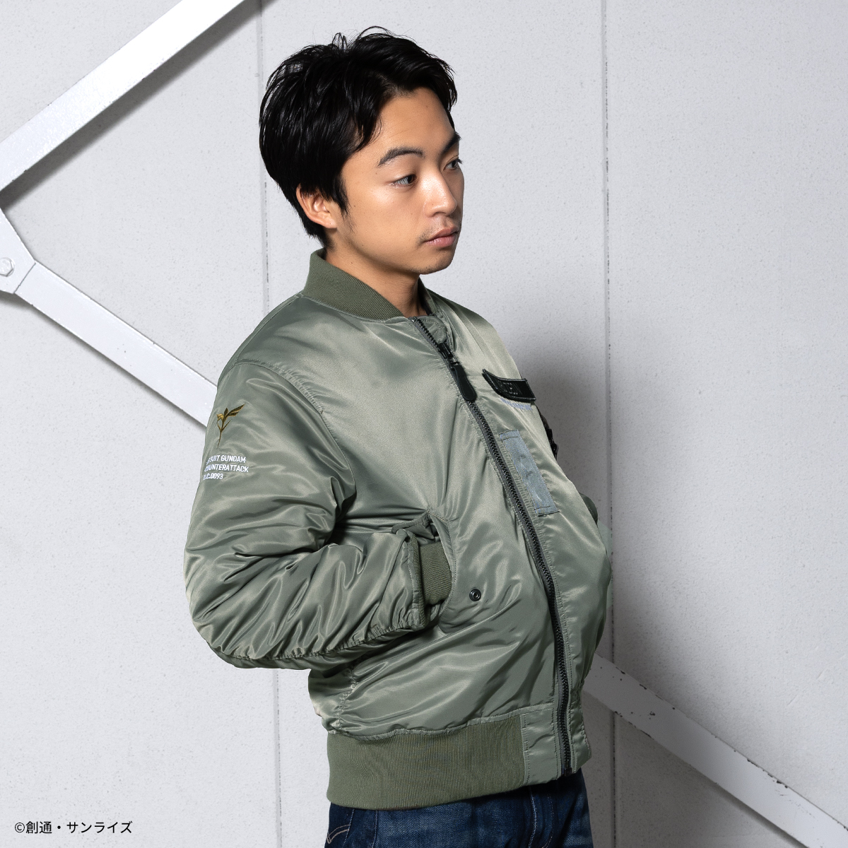 STRICT-G.ARMS『機動戦士ガンダム 逆襲のシャア』MA-1ジャケット NEO ZEON