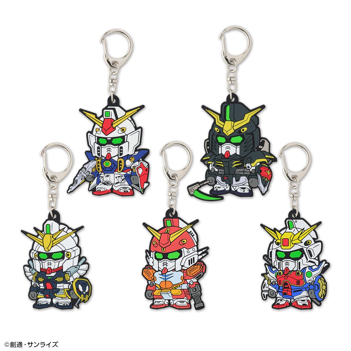 STRICT-G『新機動戦記ガンダムW』ラバーキーホルダー ガンダムサンドロック