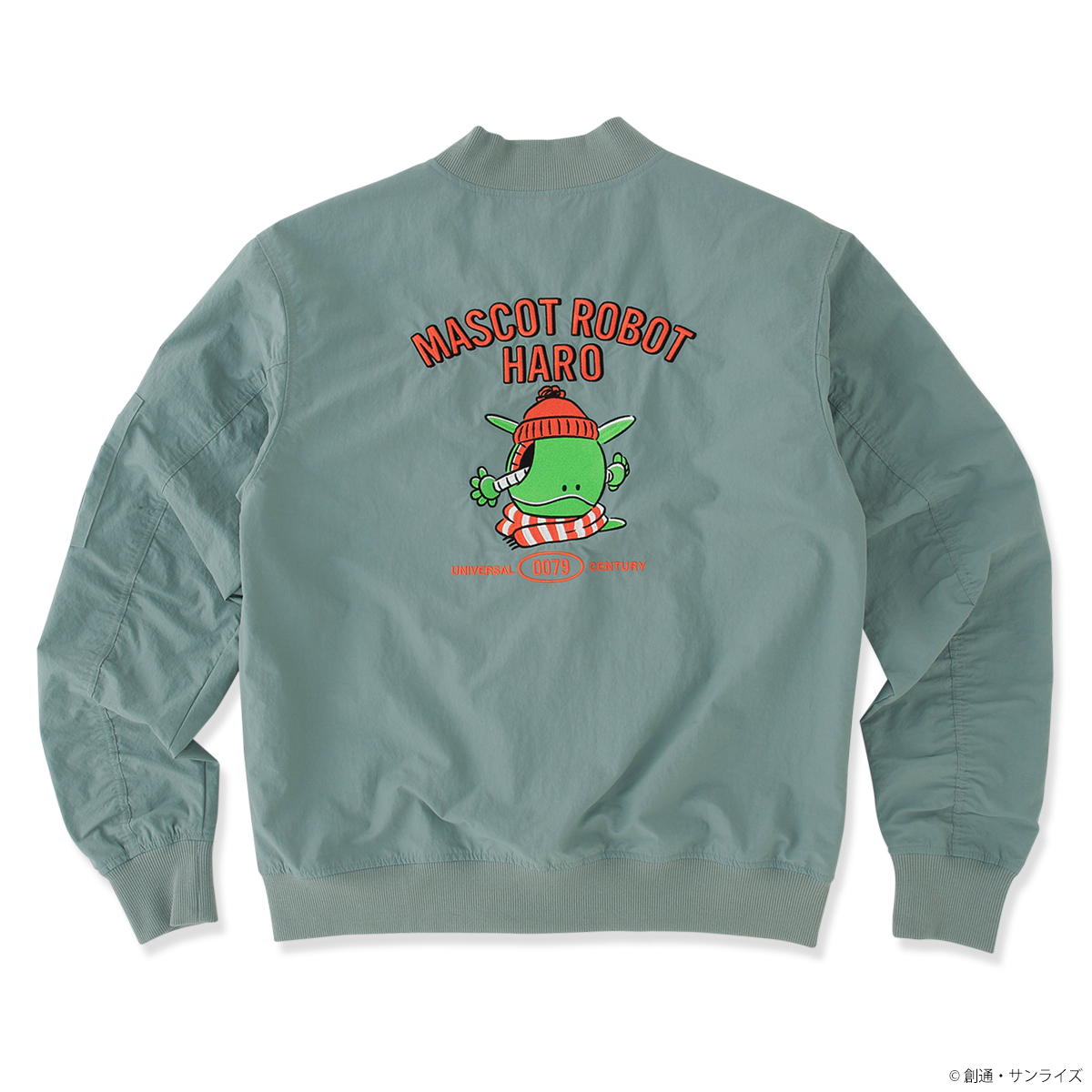 STRICT-G『機動戦士ガンダム』ハロ 刺繍MA-1ジャケット