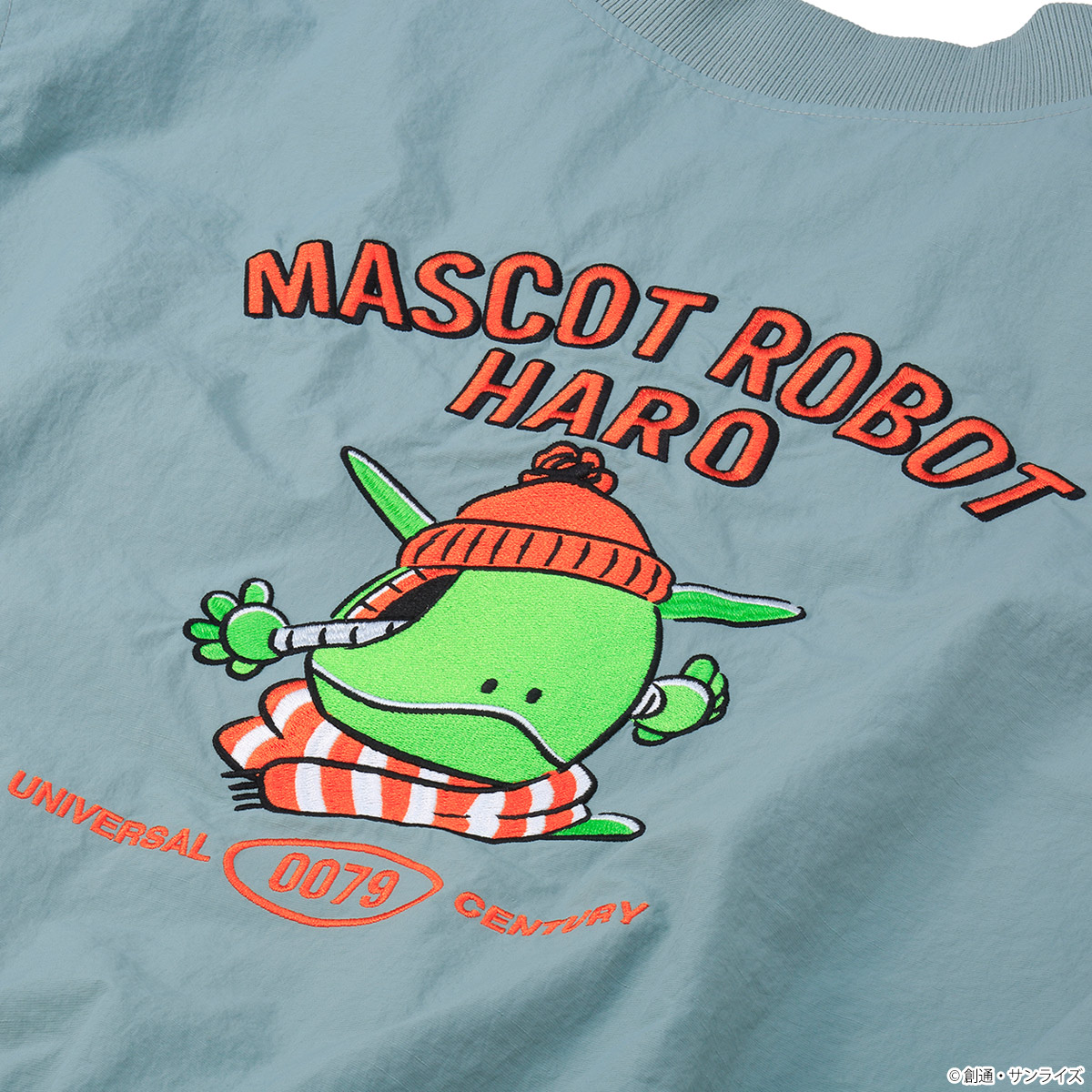 STRICT-G『機動戦士ガンダム』ハロ 刺繍MA-1ジャケット