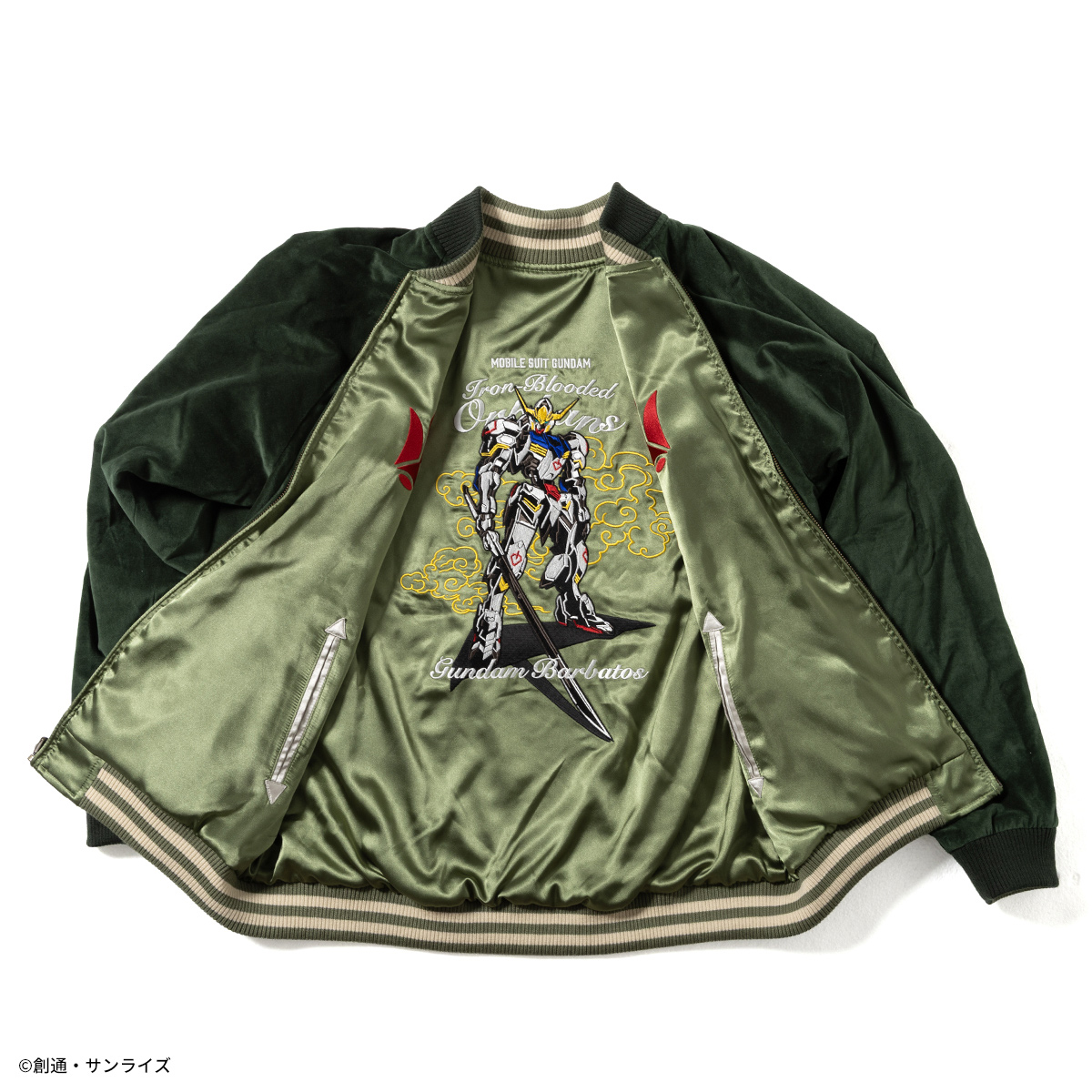 STRICT-G『機動戦士ガンダム 鉄血のオルフェンズ』スカジャン ガンダム・バルバトス