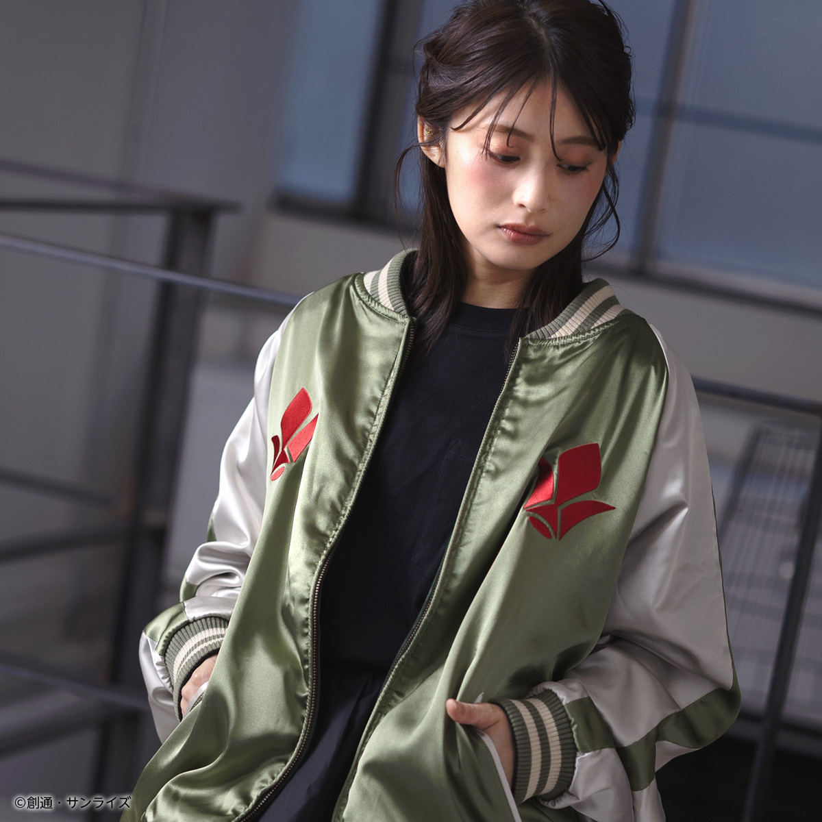 STRICT-G『機動戦士ガンダム 鉄血のオルフェンズ』スカジャン ガンダム・バルバトス