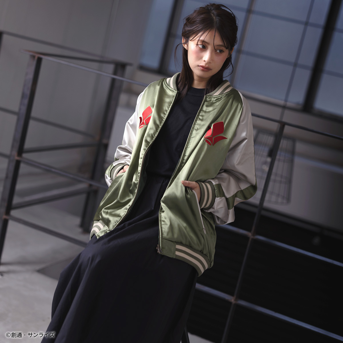 STRICT-G『機動戦士ガンダム 鉄血のオルフェンズ』スカジャン ガンダム・バルバトス