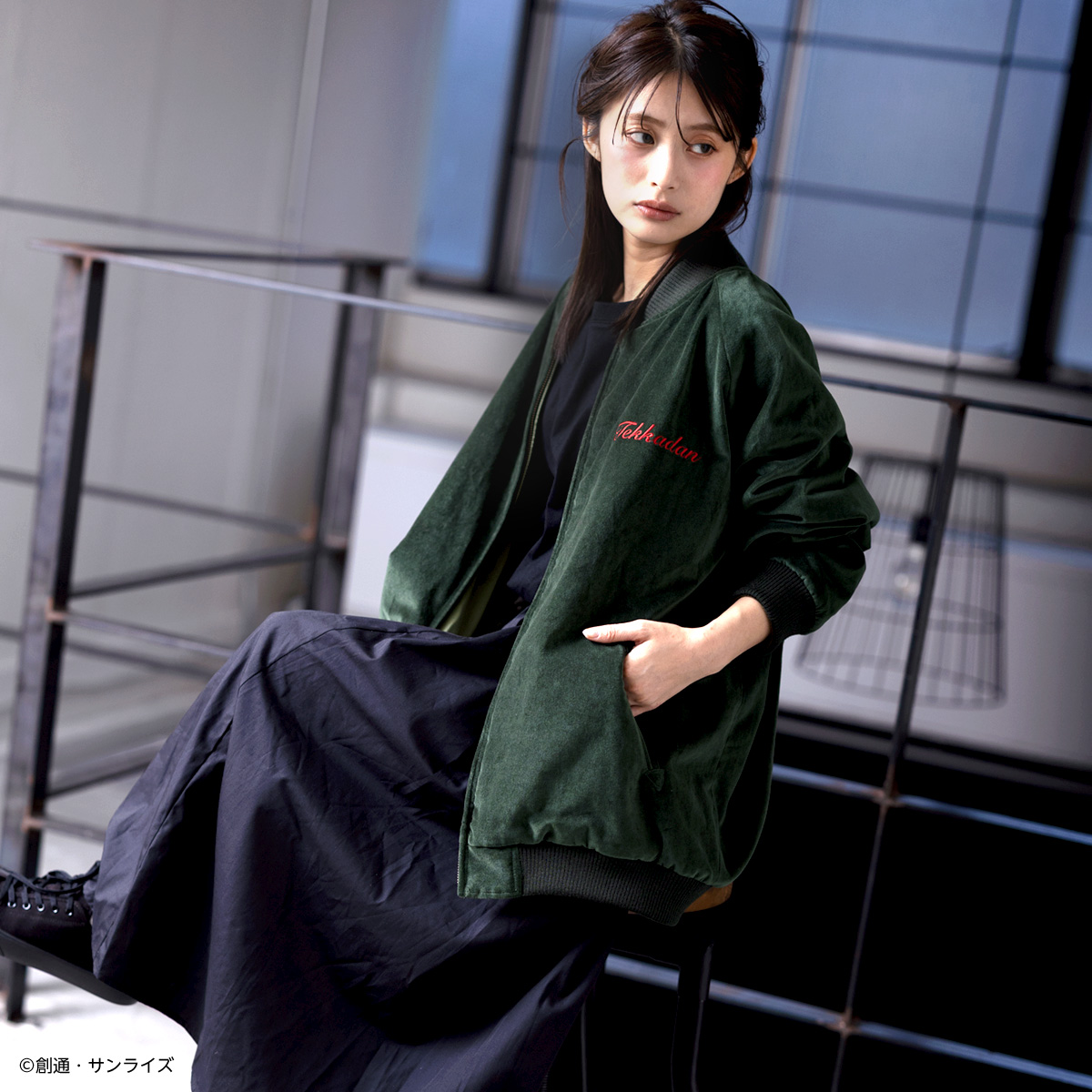 STRICT-G『機動戦士ガンダム 鉄血のオルフェンズ』スカジャン ガンダム・バルバトス