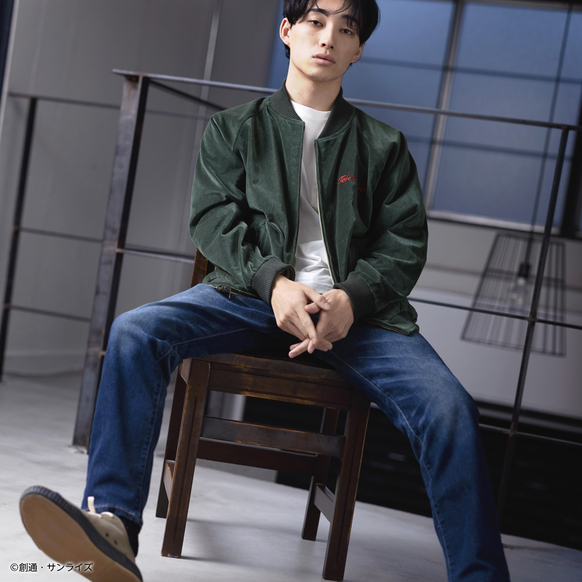 STRICT-G『機動戦士ガンダム 鉄血のオルフェンズ』スカジャン ガンダム・バルバトス