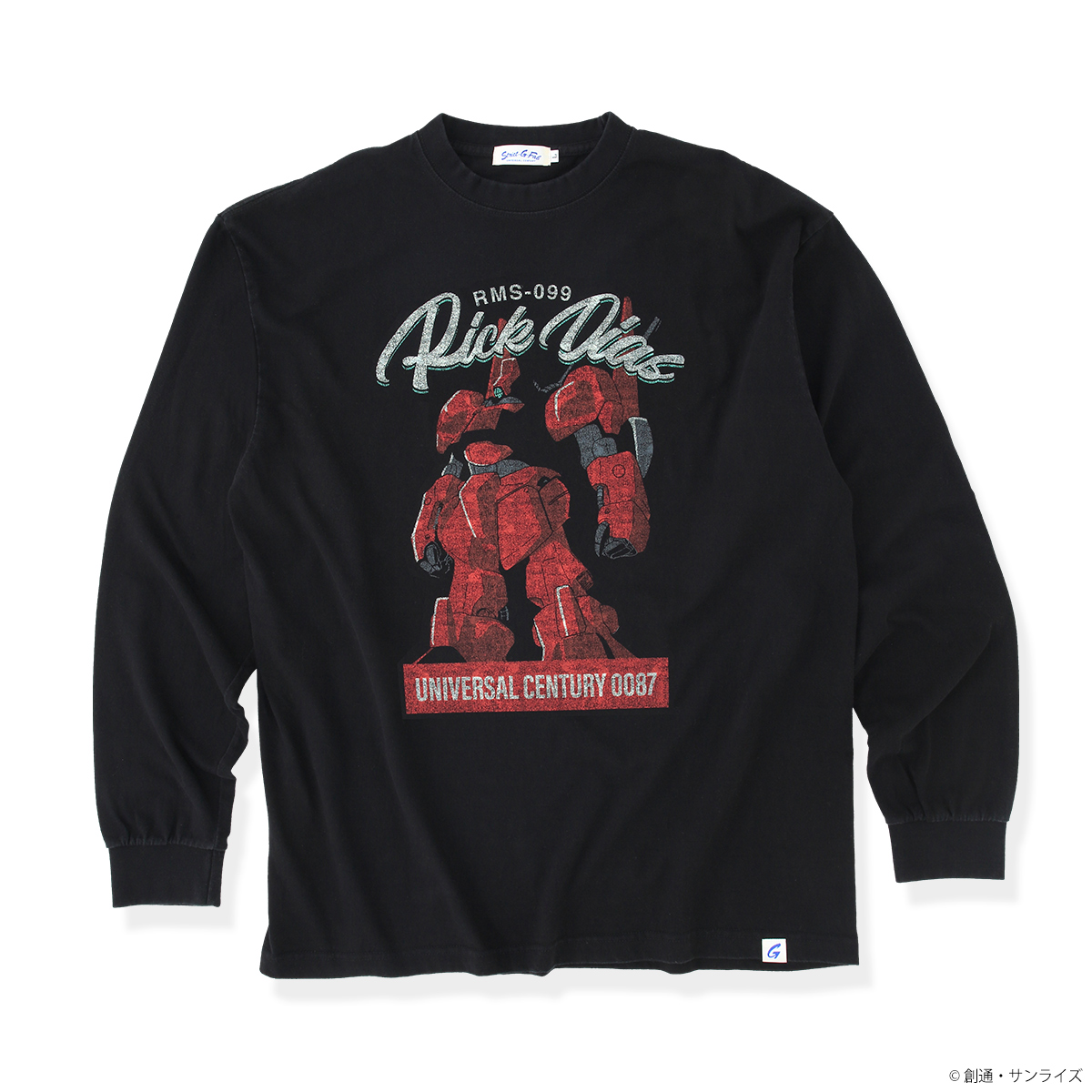 STRICT-G.Fab『機動戦士Zガンダム』ユーズドスタイル ロングスリーブTシャツ リック・ディアス