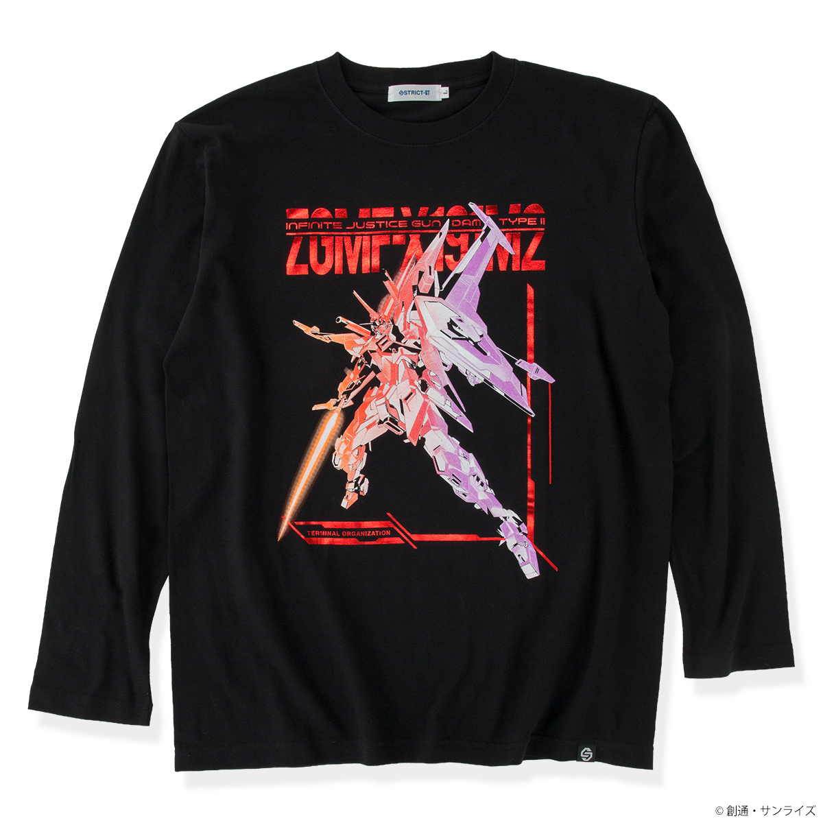 STRICT-G『機動戦士ガンダムSEED FREEDOM』ロングスリーブTシャツ インフィニットジャスティスガンダム弐式