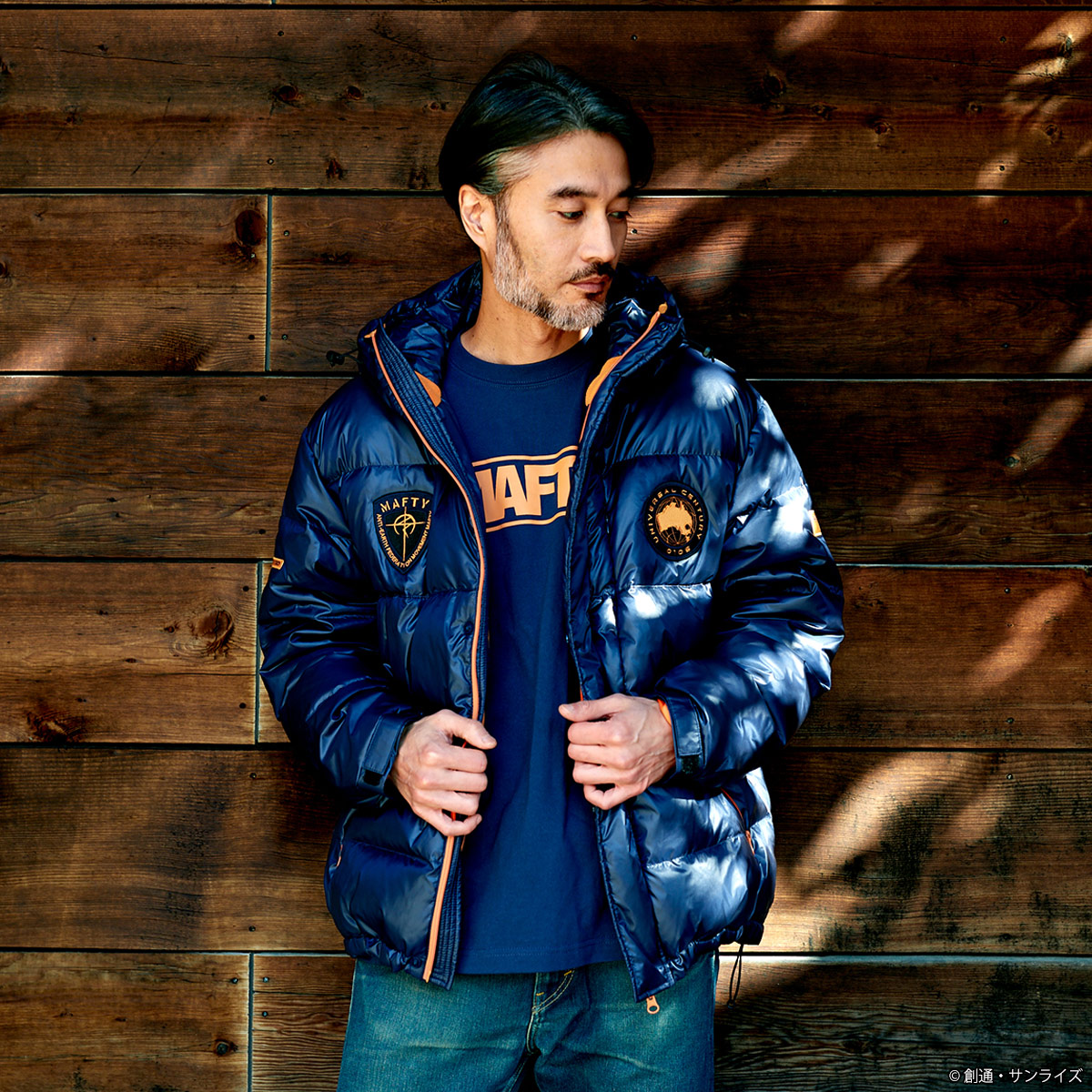 STRICT-G nishikawa『機動戦士ガンダム 閃光のハサウェイ キルケーの魔女』アップサイクルダウンジャケット マフティー