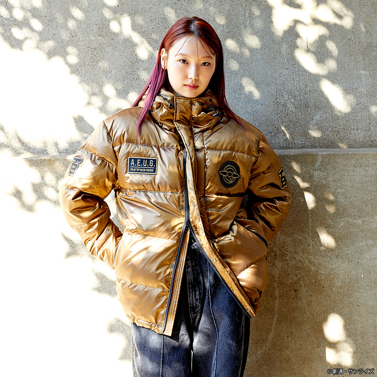 STRICT-G nishikawa『機動戦士Zガンダム』アップサイクルダウンジャケット 百式