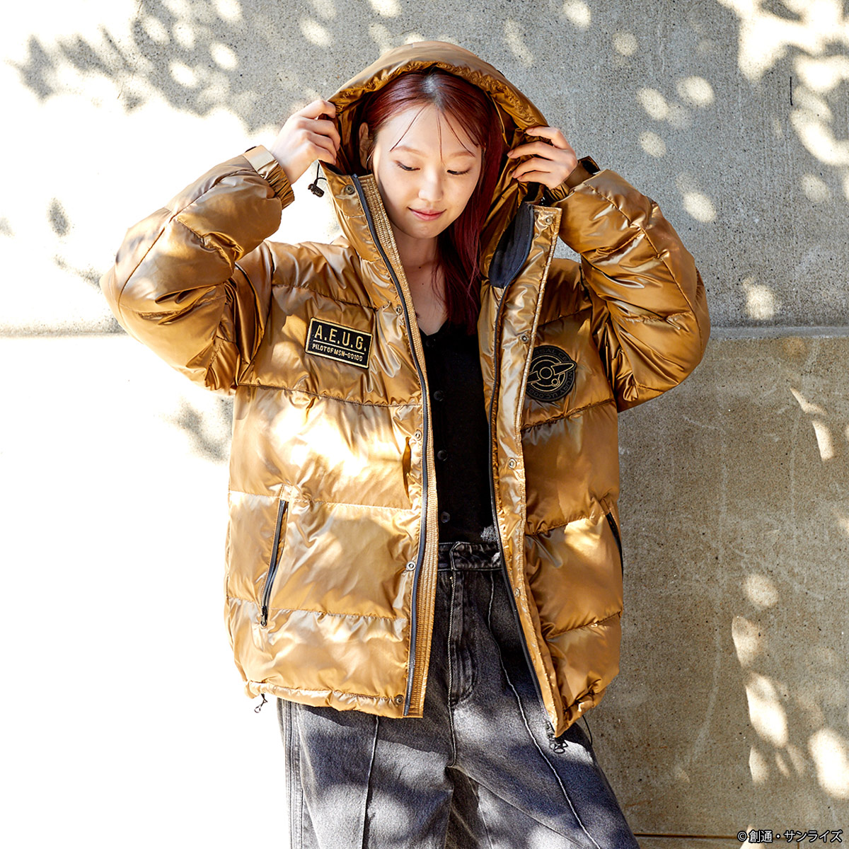 STRICT-G nishikawa『機動戦士Zガンダム』アップサイクルダウンジャケット 百式