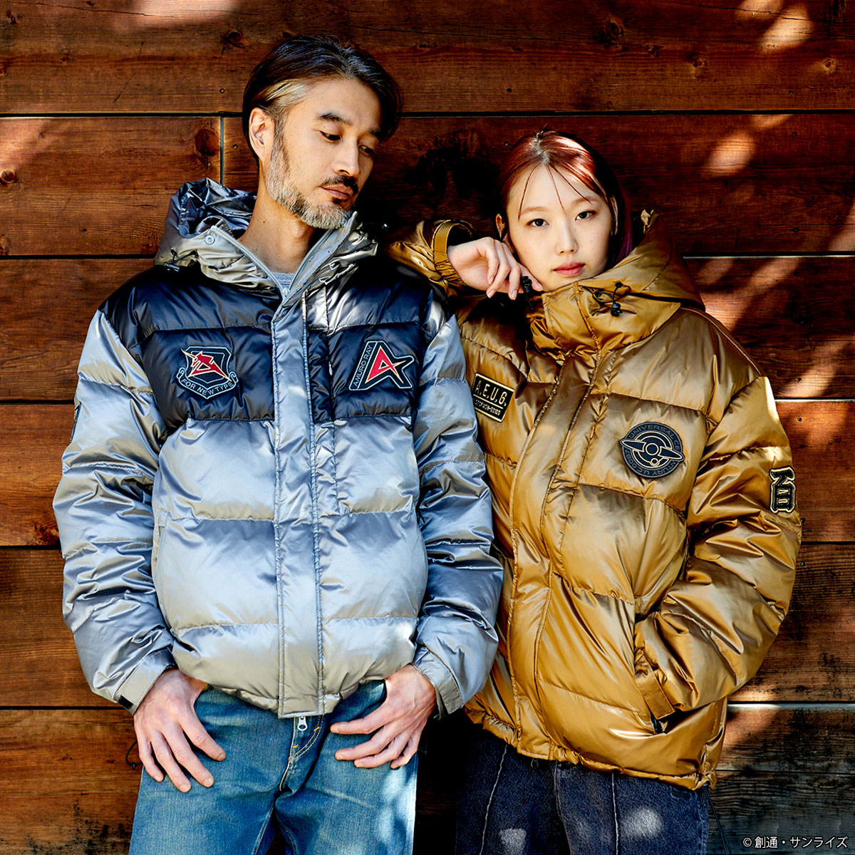 STRICT-G nishikawa『機動戦士ガンダム 逆襲のシャア』アップサイクルダウンジャケット アムロ・レイ