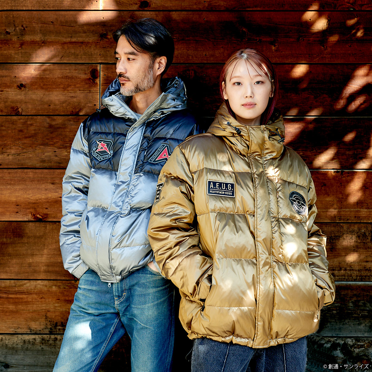 STRICT-G nishikawa『機動戦士ガンダム 逆襲のシャア』アップサイクルダウンジャケット アムロ・レイ